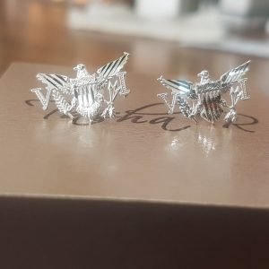 925 Sterling silver VI eagle earrings.