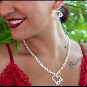 Sterling silver Heart-infinity collection.