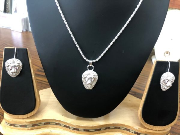 925 Sterling silver Lion head collection. - Image 4