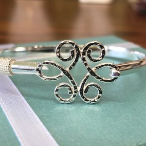 Sterling silver(925) flower kid’s bracelet