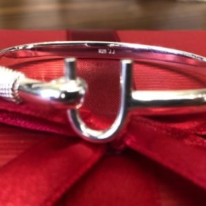 925 Sterling silver hook bracelets for kids