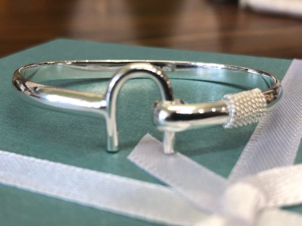 925 Sterling silver hook bracelets for kids - Image 2