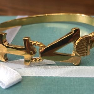 Gold plated VI bracelet