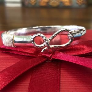 Sterling silver (925) knot  kid’s bracelet