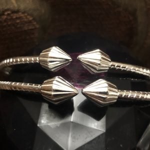 2 Sterling silver women’s bracelet