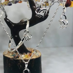 Sterling silver (925)heart and dolphins kid’s s
