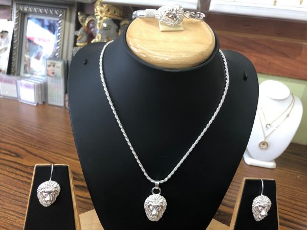 925 Sterling silver Lion head collection. - Image 2